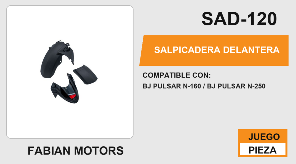 SALPICADERA DELANTERA