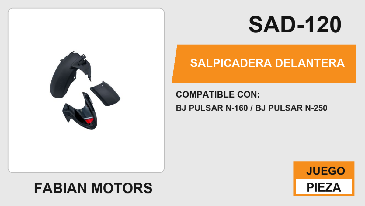 SALPICADERA DELANTERA