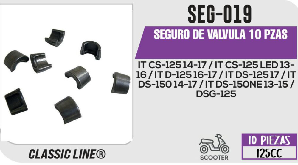 SEGURO DE VALVULA