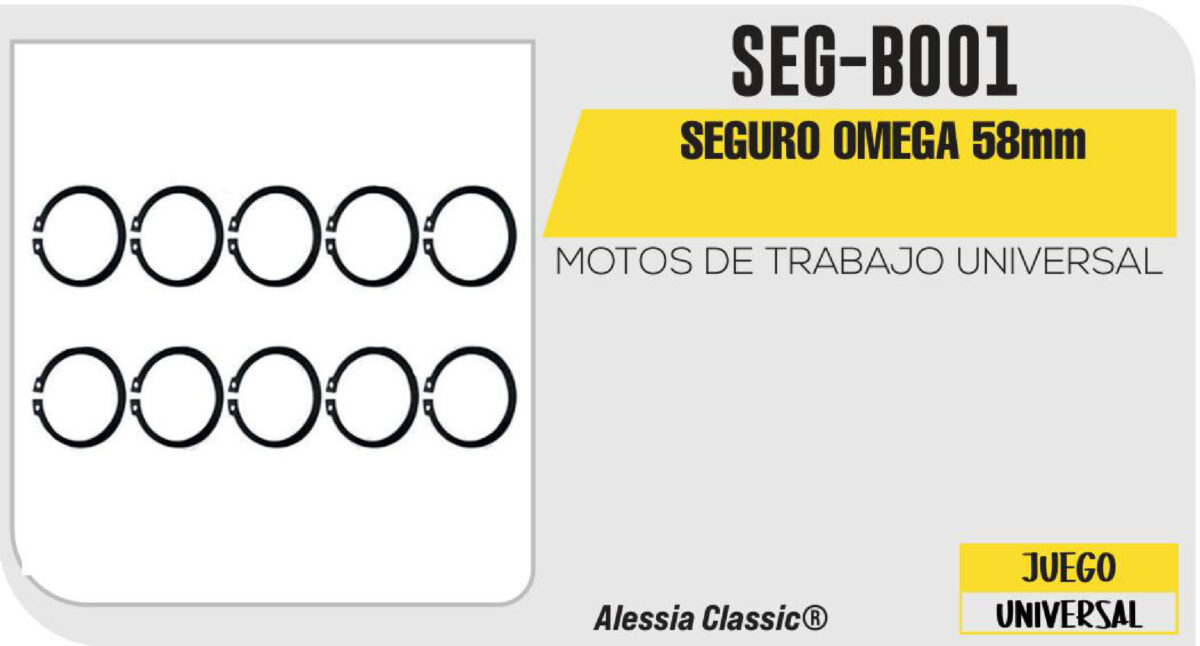 SEGURO OMEGA 58mm
