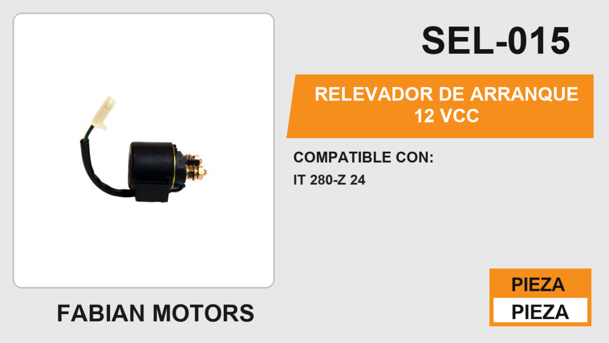 RELEVADOR DE ARRANQUE 12Vcc