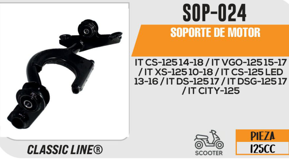 SOPORTE DE MOTOR