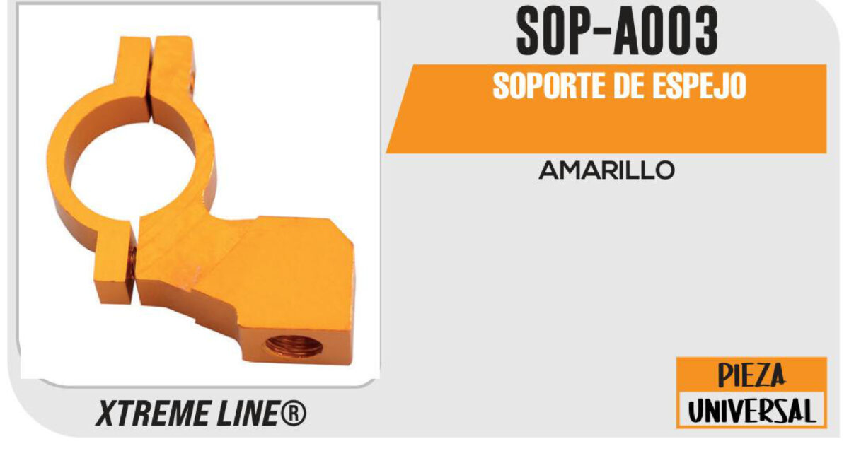 SOPORTE DE ESPEJO