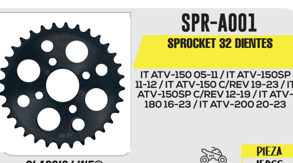 SPROCKET 32 DIENTES