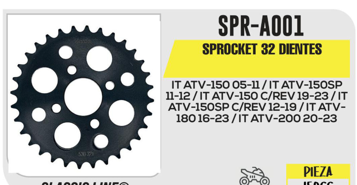 SPROCKET 32 DIENTES