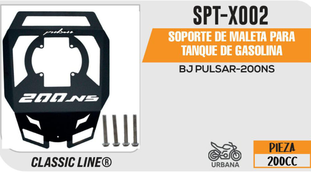 SOPORTE DE MALETA PARA TANQUE DE GASOLINA