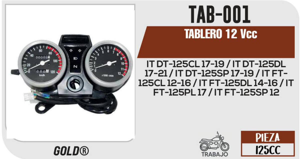 TABLERO 12Vcc