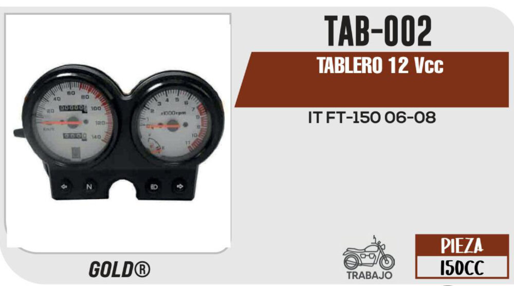 TABLERO 12Vcc