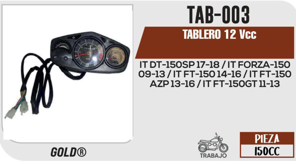 TABLERO 12Vcc