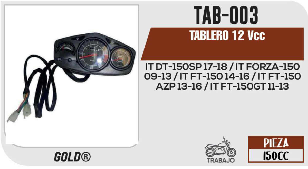TABLERO 12Vcc