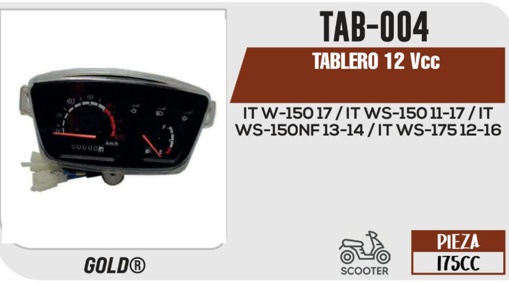 TABLERO 12Vcc