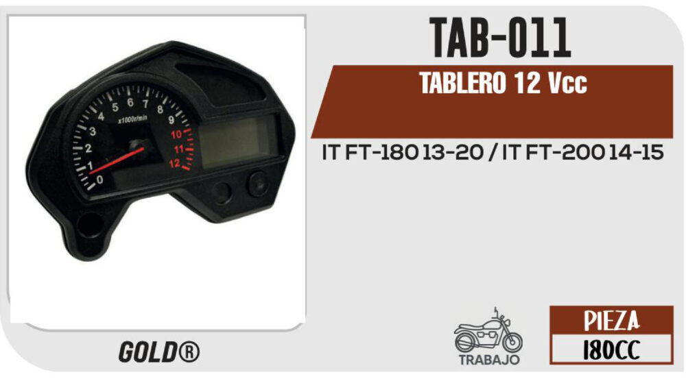 TABLERO 12Vcc