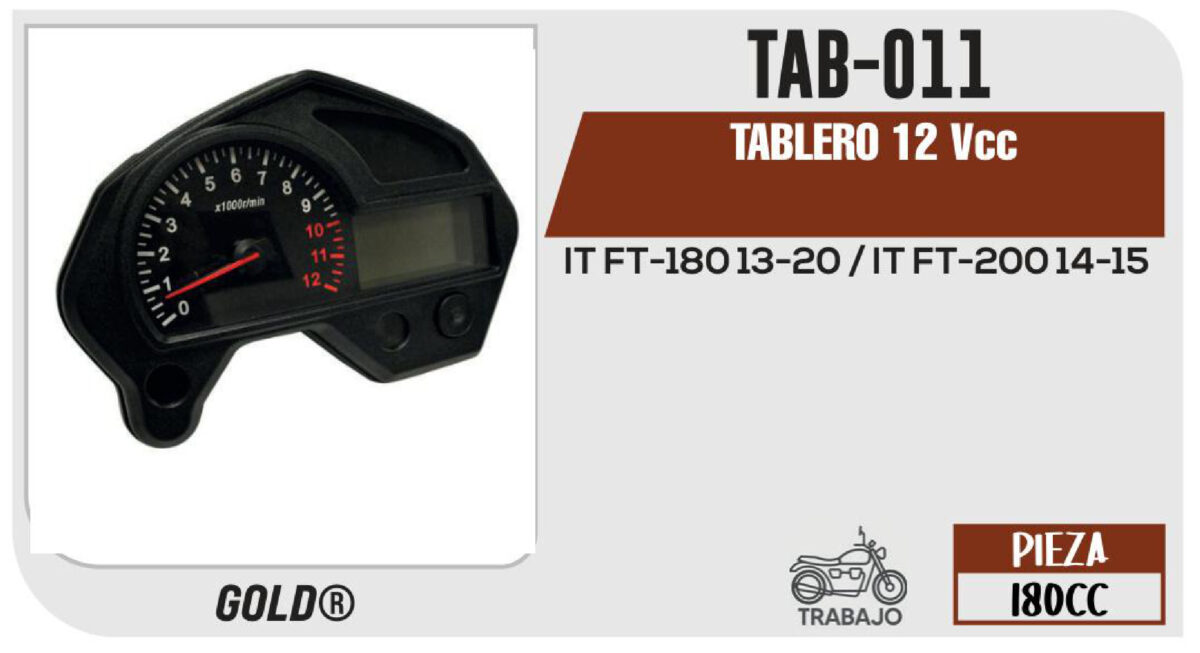 TABLERO 12Vcc