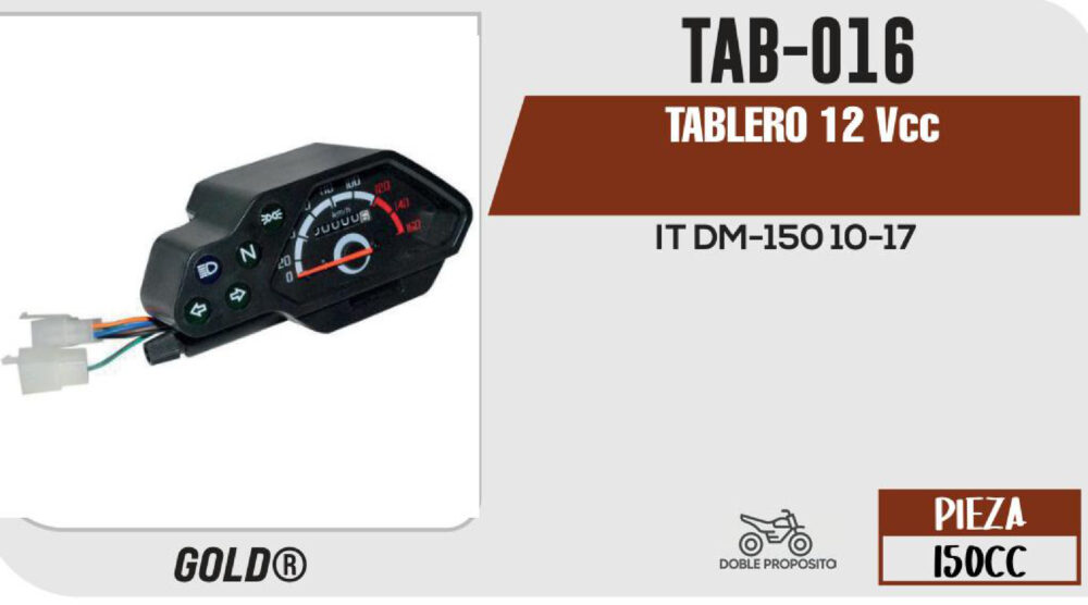 TABLERO 12Vcc