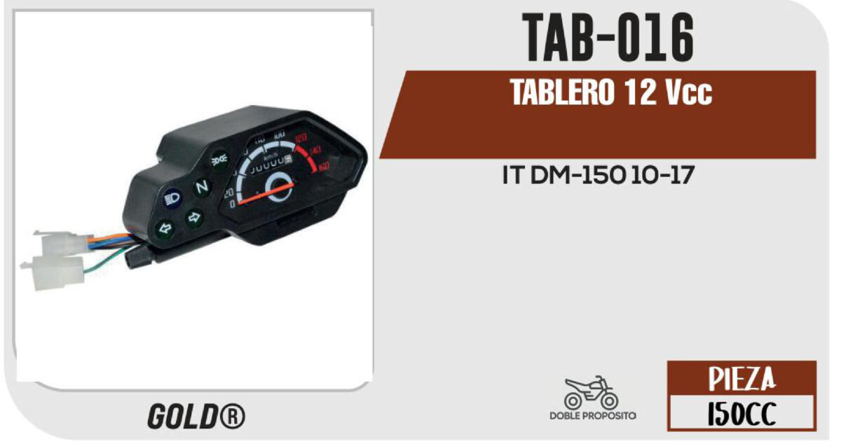 TABLERO 12Vcc