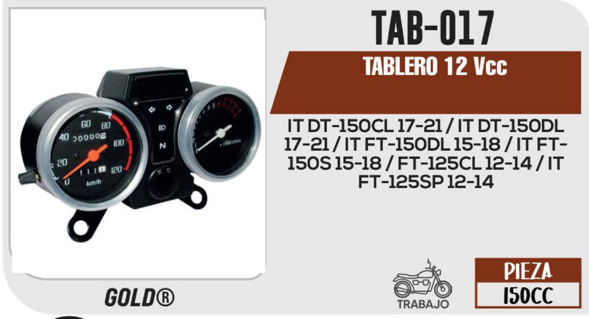TABLERO 12Vcc