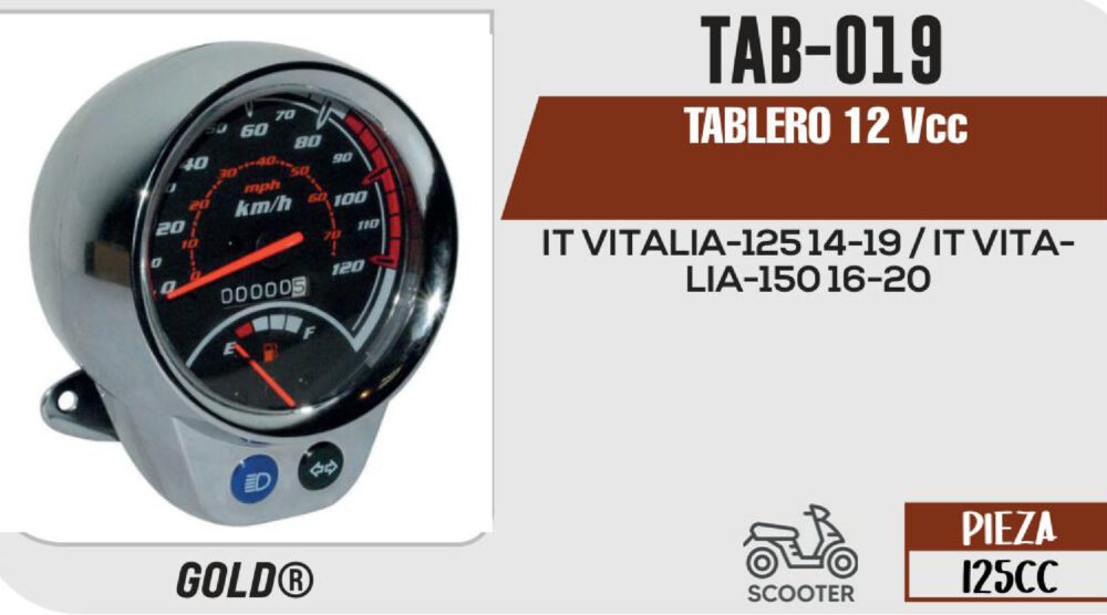 TABLERO 12Vcc