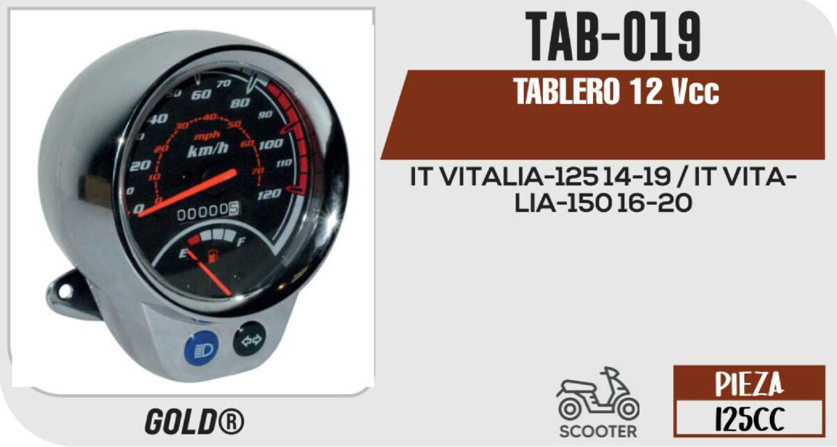 TABLERO 12Vcc