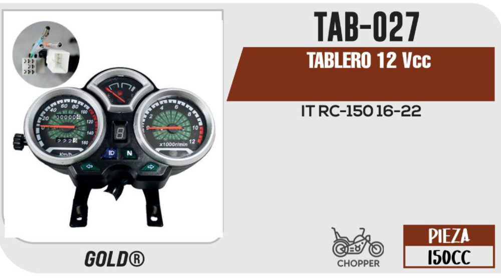 TABLERO 12Vcc