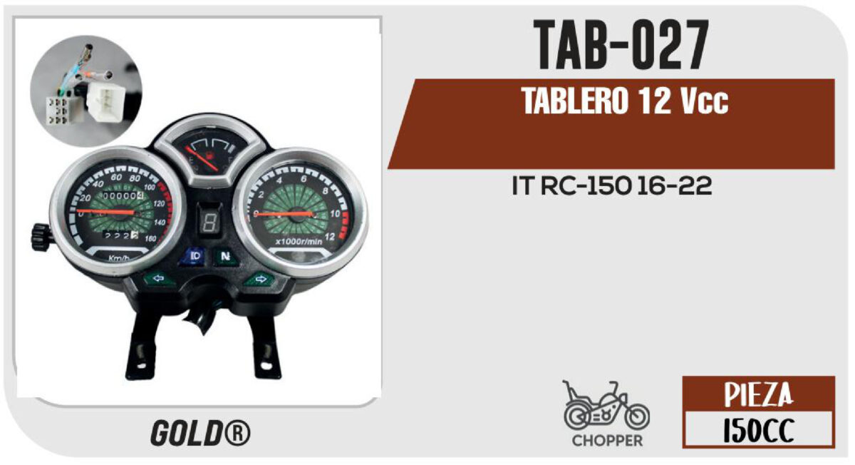 TABLERO 12Vcc