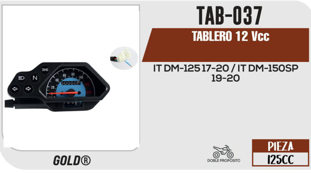 TABLERO 12Vcc