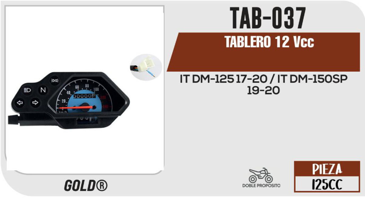 TABLERO 12Vcc