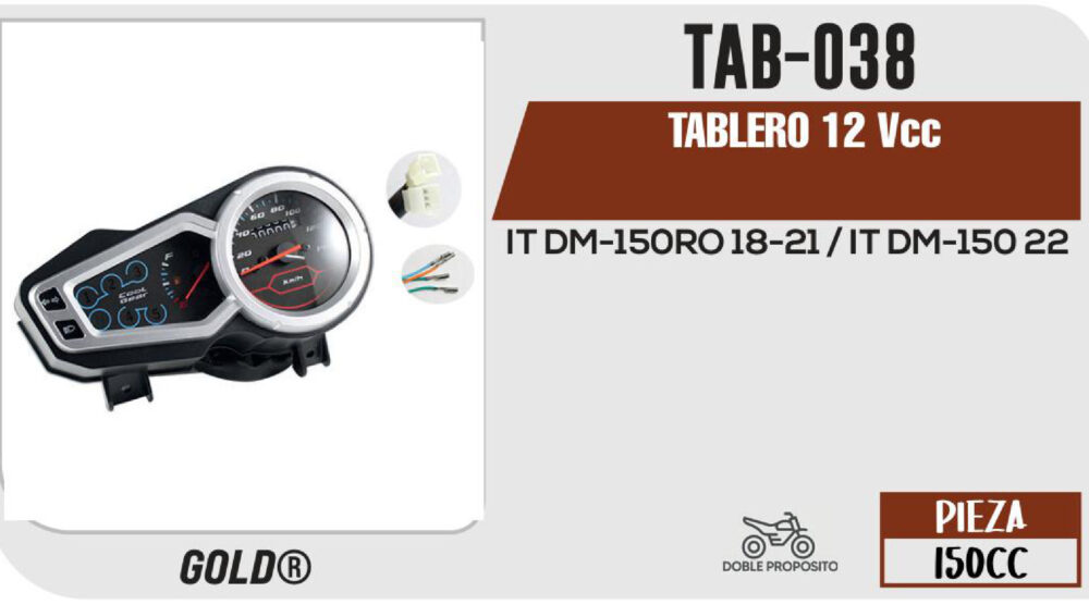 TABLERO 12Vcc