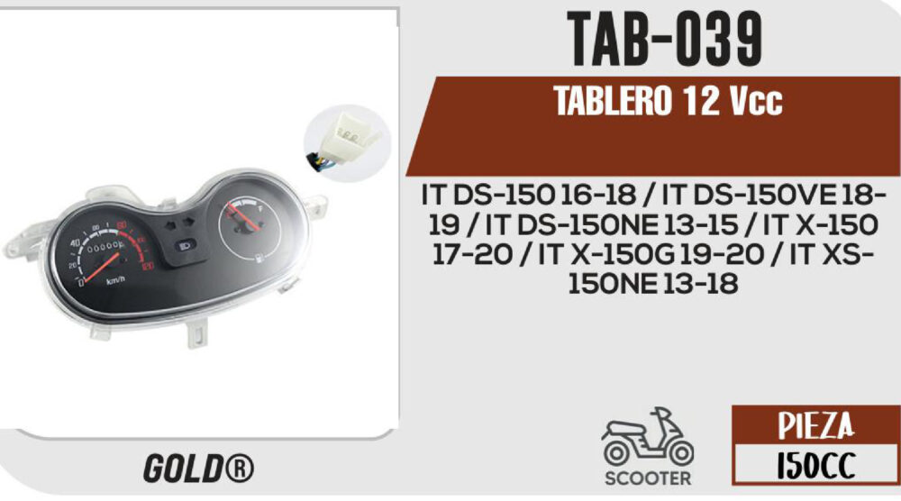 TABLERO 12Vcc