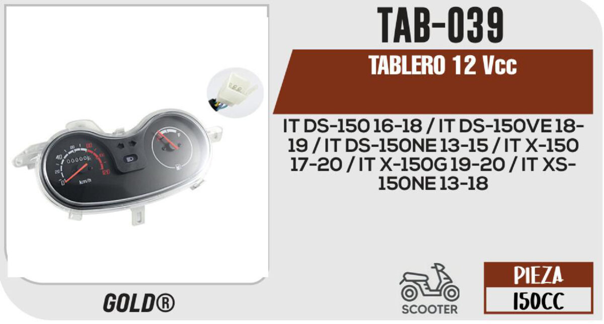 TABLERO 12Vcc