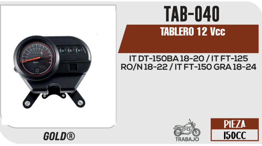 TABLERO 12Vcc