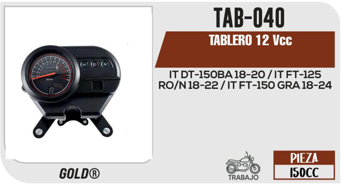 TABLERO 12Vcc