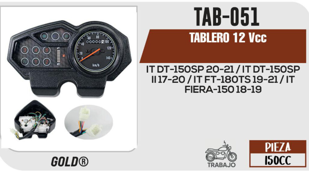 TABLERO 12Vcc