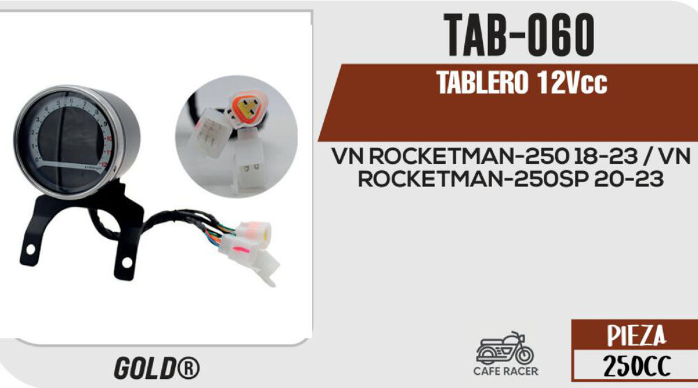 TABLERO 12Vcc (Gold)