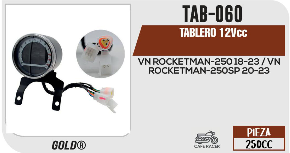 TABLERO 12Vcc (Gold)