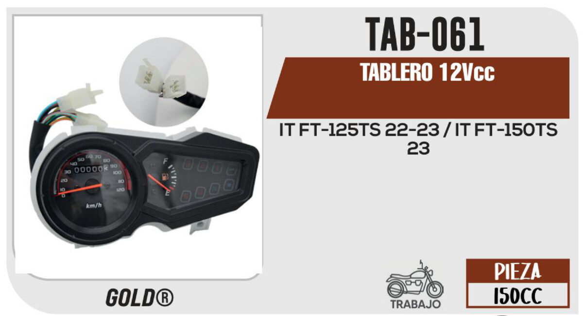 TABLERO 12Vcc