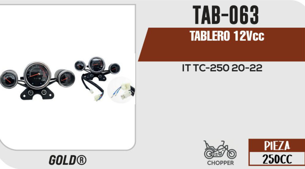 TABLERO 12Vcc