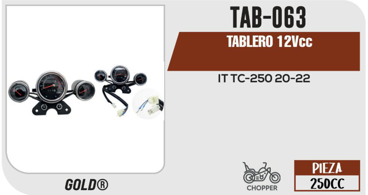 TABLERO 12Vcc