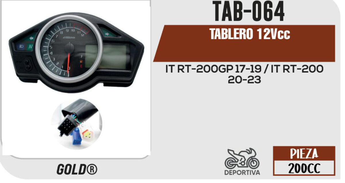 TABLERO 12Vcc