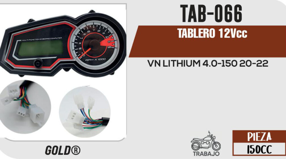 TABLERO 12Vcc (Gold)