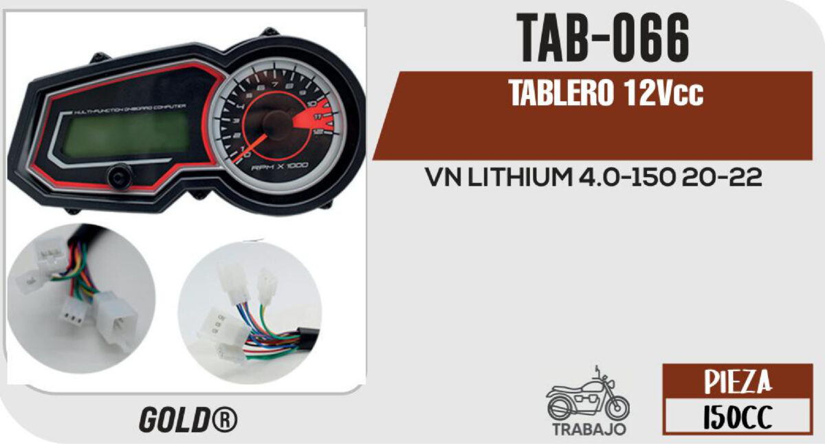 TABLERO 12Vcc (Gold)