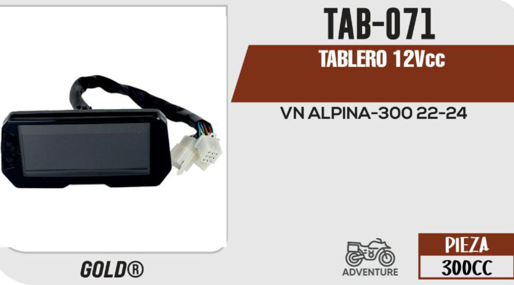 TABLERO 12Vcc