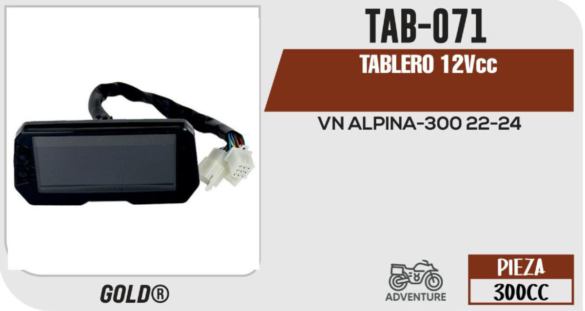 TABLERO 12Vcc
