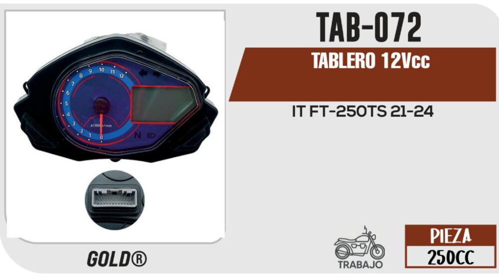 TABLERO 12Vcc