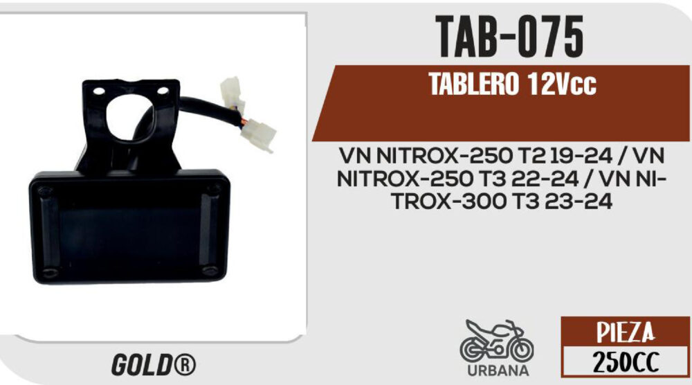 TABLERO 12Vcc