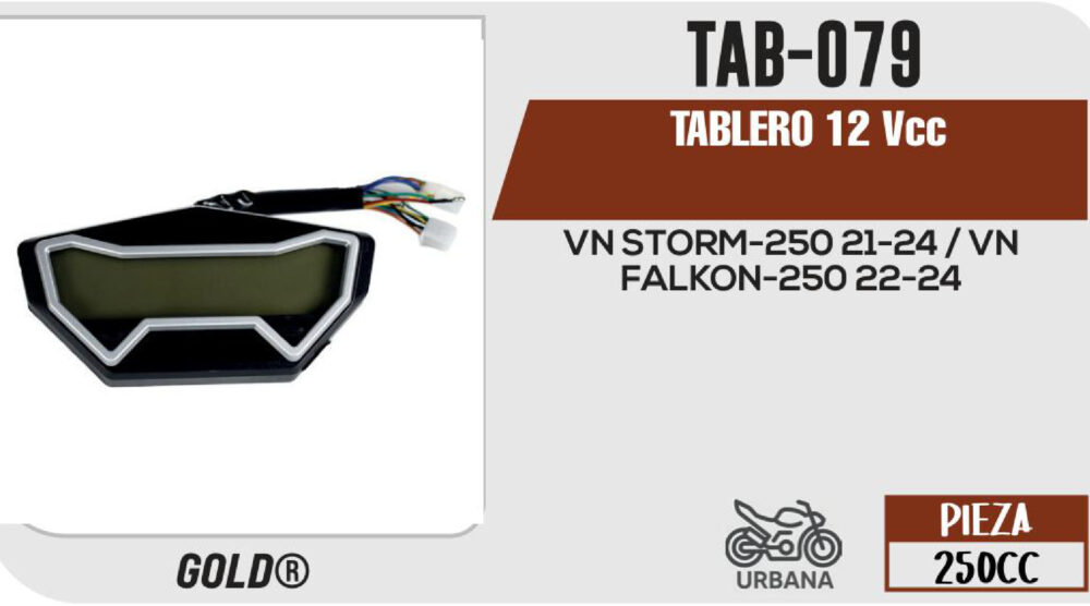 TABLERO 12Vcc