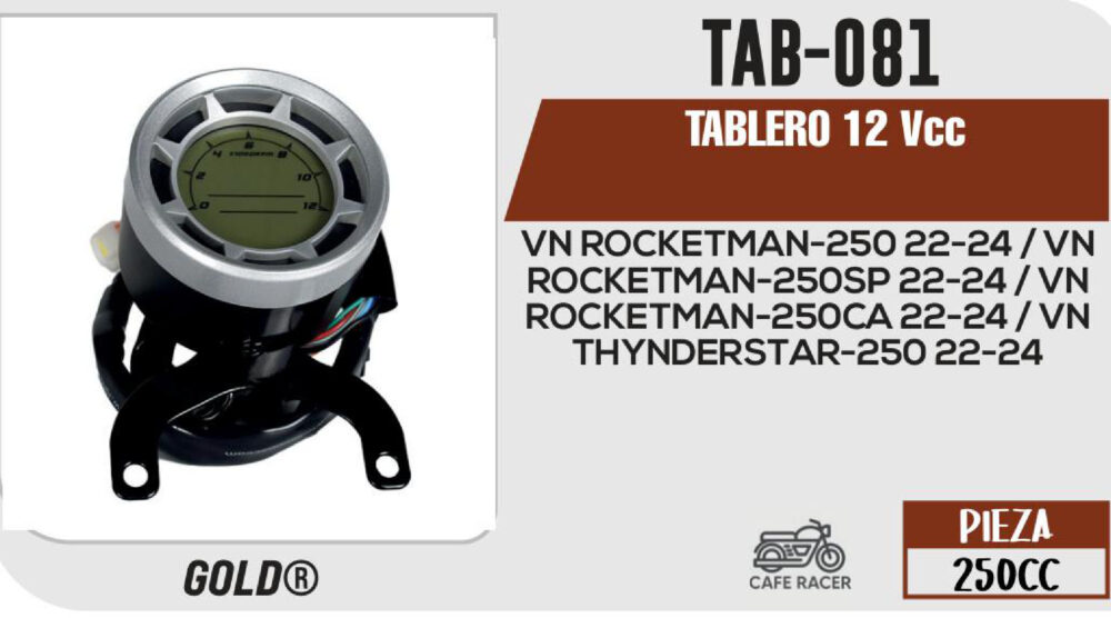 TABLERO 12Vcc