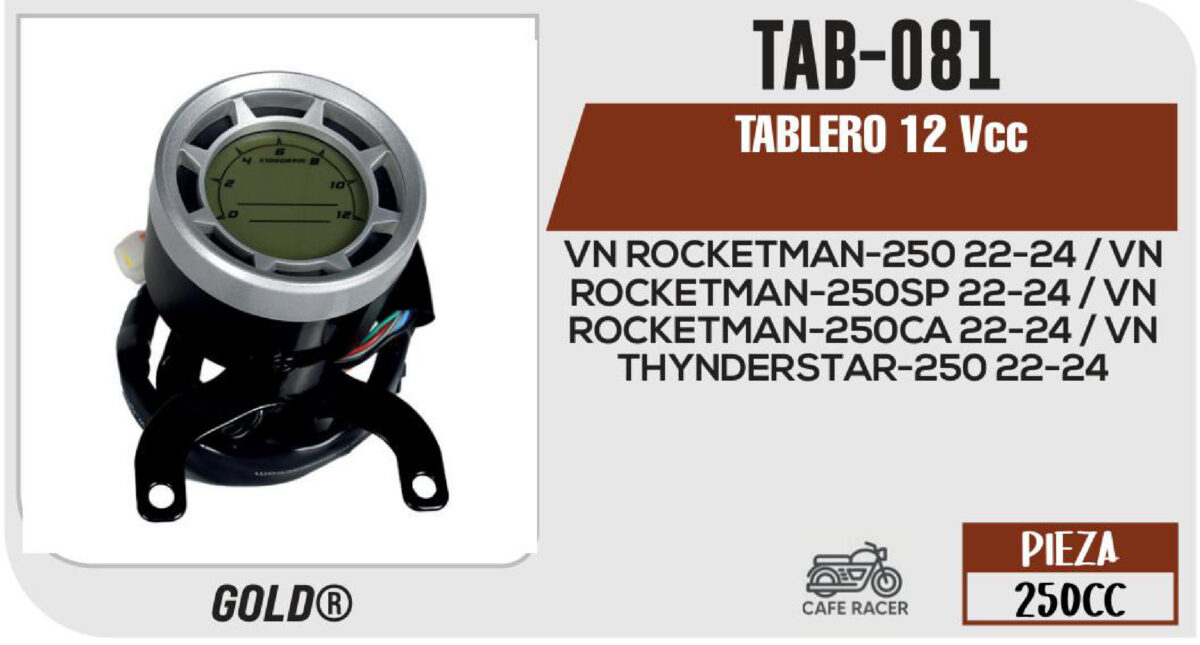 TABLERO 12Vcc