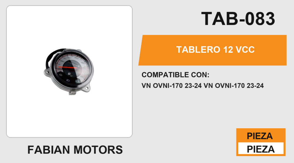 TABLERO 12Vcc