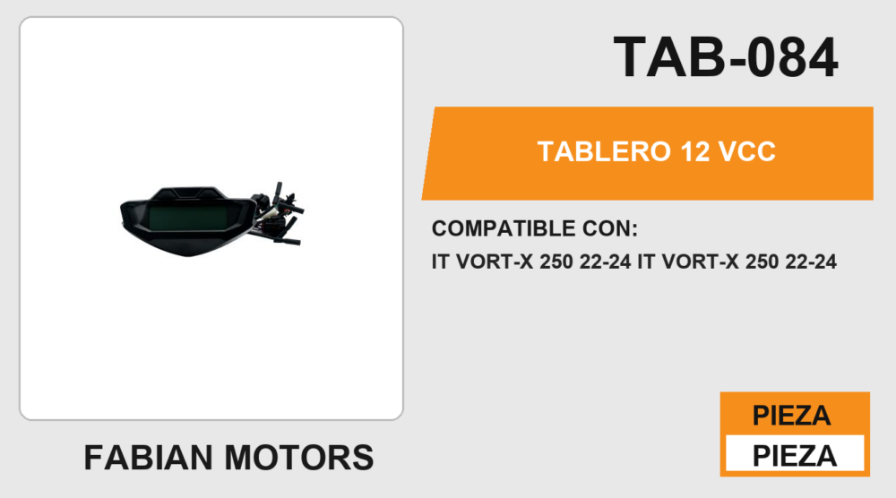 TABLERO 12Vcc