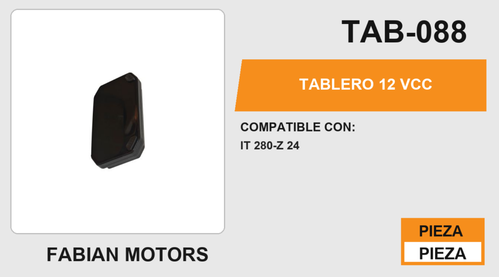 TABLERO 12Vcc